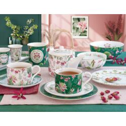 Porcelán ováis ltálca - 35x23,5cm - Botanic Chic