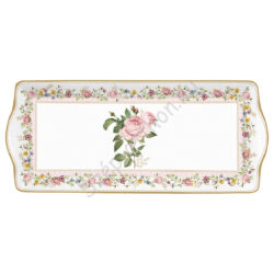 Porcelán tálca 35x15cm Chant des Roses