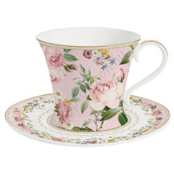 Porcelán teáscsésze szett 200ml Chant des Roses