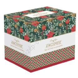 Porcelán egyszemélyes teáskészlet - 350ml - Christmas Joy