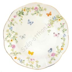 Porcelán lapostányér 27cm Dancing Butterflies