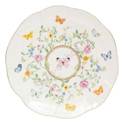 Porcelán desszertes tányér 20,5cm Dancing Butterflies