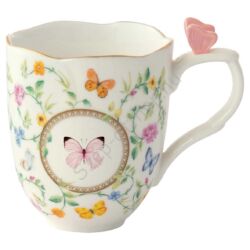 Porcelán bögre 350ml Dancing Butterflies