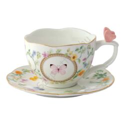 Porcelán teáscsésze szett 240ml Dancing Butterflies