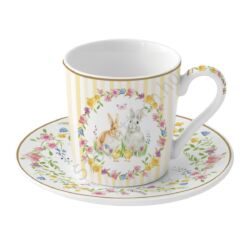 Húsvéti Porcelán eszpresszós csésze szett - 100ml - Happy Easter