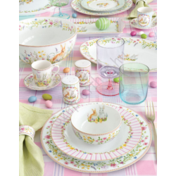 Porcelán fakanáltartó - Happy Easter