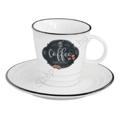 Porcelán kávéscsésze aljjal, Kitchen Basics