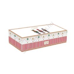 Porcelán csillag alakú tálka szett - 34x12cm - Nutcrackers