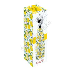 Duplafalú rozsdamentes acél hőtartó útipalack - 500ml - Lemons