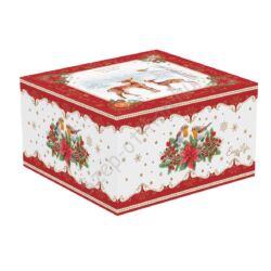 Karácsonyi porcelán teás csésze - 200ml - Christmas Melody