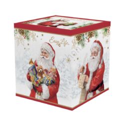 Karácsonyi porcelán bögre - 350ml - Santa Is Coming