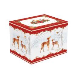Karácsonyi porcelán teáskanna 1000ml - Christmas Melody