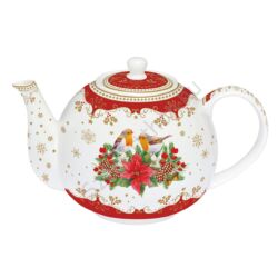 Karácsonyi porcelán teáskanna 1000ml - Christmas Melody
