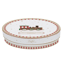 Karácsonyi porcelán desszertes tányér szett - 19cm - Polar Express