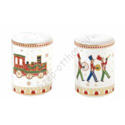 Karácsonyi porcelán só és borsszóró szett - Polar Express