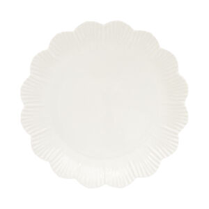 Porcelán desszertes tányér 21cm, Fleuri white