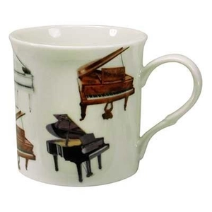 Porcelán bögre - 300ml - Windsor Piano