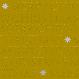 Christmas letters gold dombornyomott papírszalvéta 33x33cm, 20db-os