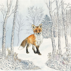 Renard Hiver papírszalvéta 33x33cm, 20db-os