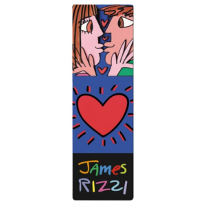 Könyvjelző 5x16cm, James Rizzi: The Love of My Love