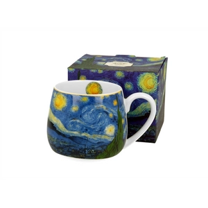 Porcelán bögre - 430ml - Van Gogh: Csillagos éj