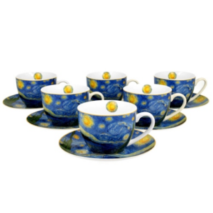 Porcelán csésze - 280ml - Van Gogh: Csillagos éj