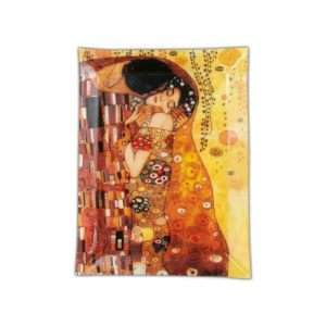 Üvegtányér - 32x24cm - Klimt: The Kiss