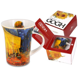 Porcelán bögre - 350ml - Van Gogh: Kávéház éjjel