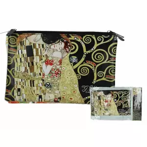 Kozmetikai táska - Klimt: A csók