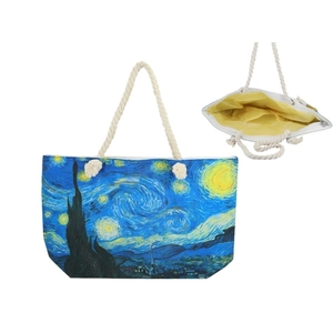 Vászonhatású táska - Van Gogh: Csillagos éj