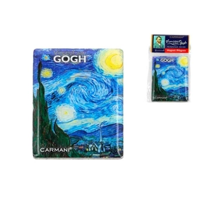Hűtőmágnes - Van Gogh: Csillagos éj
