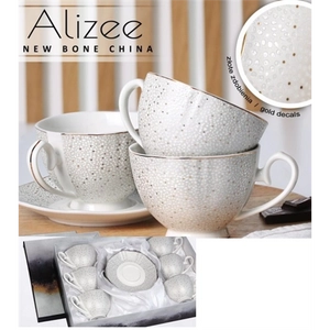 V.B.20598 Alizee porceláncsésze+alj, 260ml, 6 személyes, dobozban