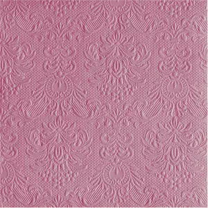 Elegance Pale Rose papírszalvéta 40x40cm, 15db-os
