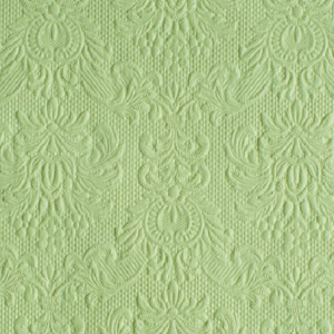 Elegance pale green papírszalvéta 25x25 cm, 15 db/csomag