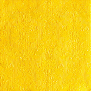 Elegance yellow papírszalvéta 33x33cm, 15db-os