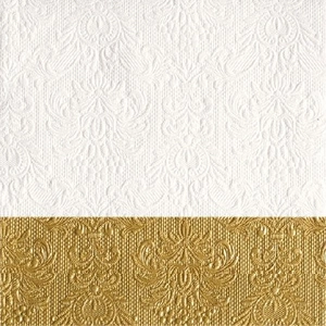 Elegance Dip Gold papírszalvéta 33x33 cm, 20 db-os