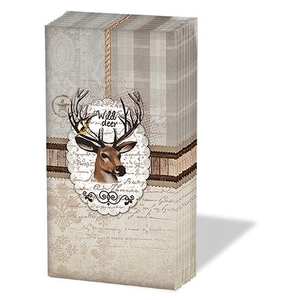 Wild Deer papírzsebkendő 10 darabos-os