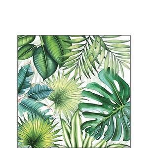 Tropical Leaves papírszalvéta 25x25cm, 20db-os