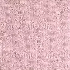 Elegance pastel rose papírszalvéta 33x33cm, 15db-os