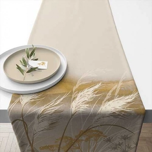 Asztali futó - 40x150cm - Waves grass 