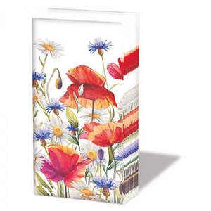 Poppies and cornflowers papírzsebkendő 10db-os