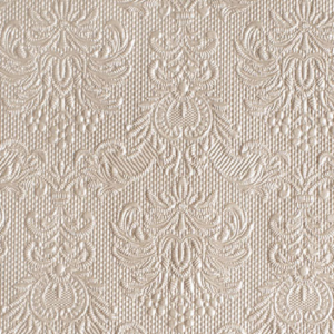 Elegance pearl taupe papírszalvéta 25x25 cm, 15 db / csomag