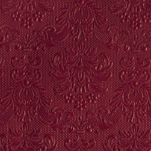 Elegance bordeaux papírszalvéta 25x25cm, 15db-os