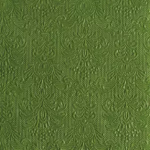 Elegance Summer green papírszalvéta 33x33cm, 15db-os