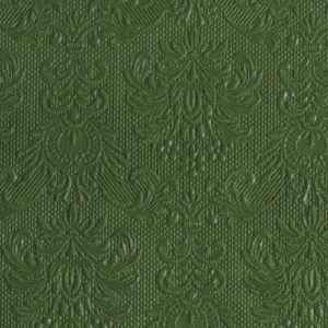 Elegance dark green papírszalvéta 25x25cm, 15db-os