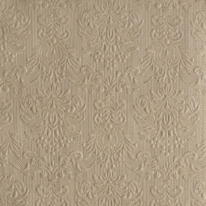 Elegance taupe papírszalvéta 40x40cm, 15db-os