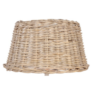 CLEEF.6RO0067 Rattan lámpabúra 38x22cm,natúr