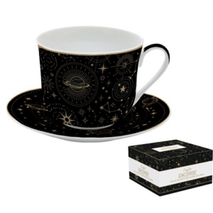 Porcelán reggeliző csésze - 400ml - Celestial