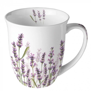 Porcelán bögre - 400 ml - Lavender Shades