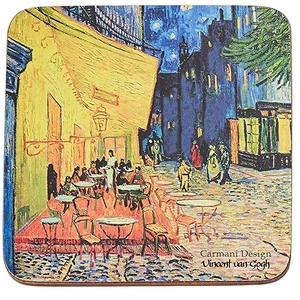 Parafa poháralátét - Van Gogh: Kávéház éjjel